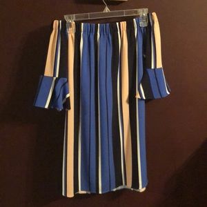 Off the shoulder dress